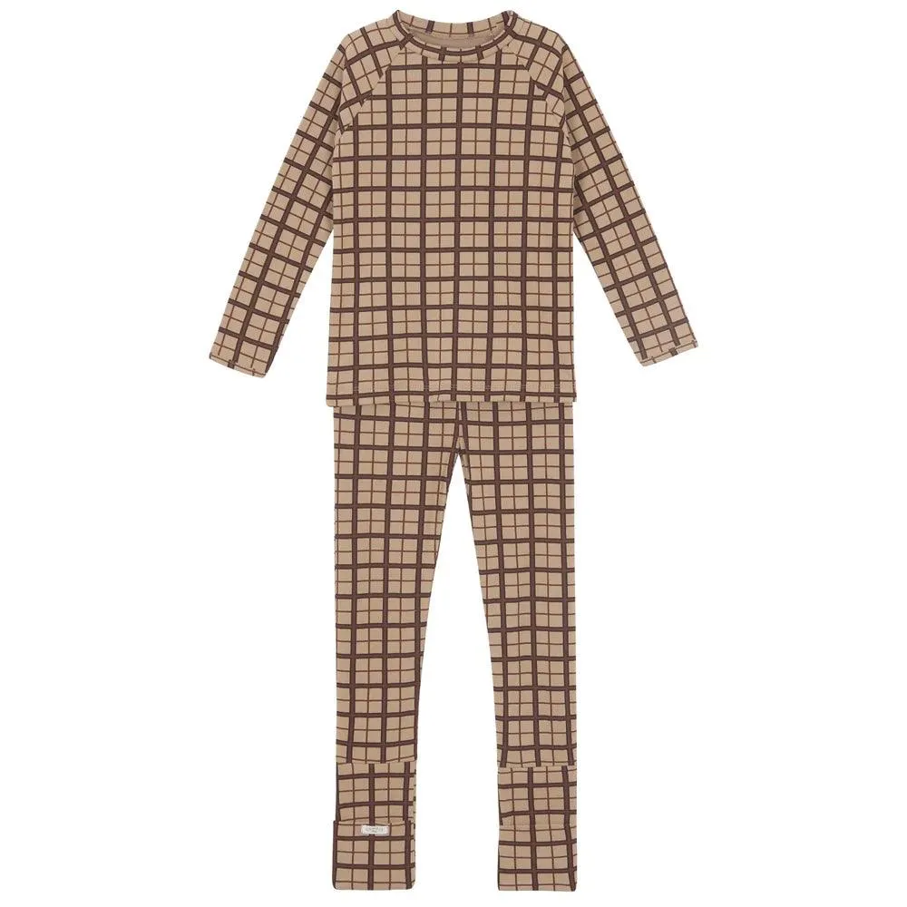 40% Off Kids' Pajamas with Antique Tile Print