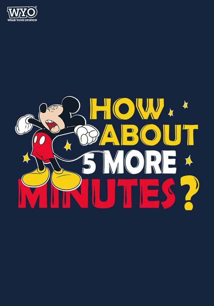 5 Minutes Mickey Women Tshirt