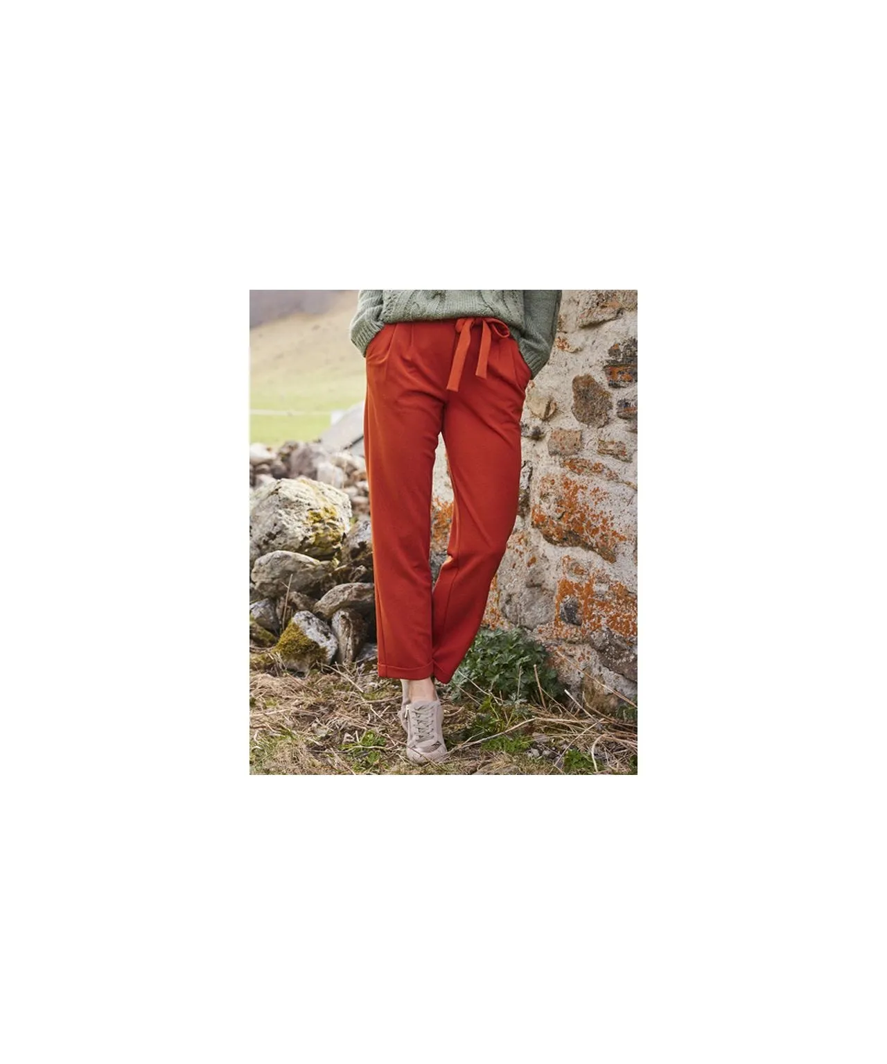 7/8 Stretch Jersey Trousers