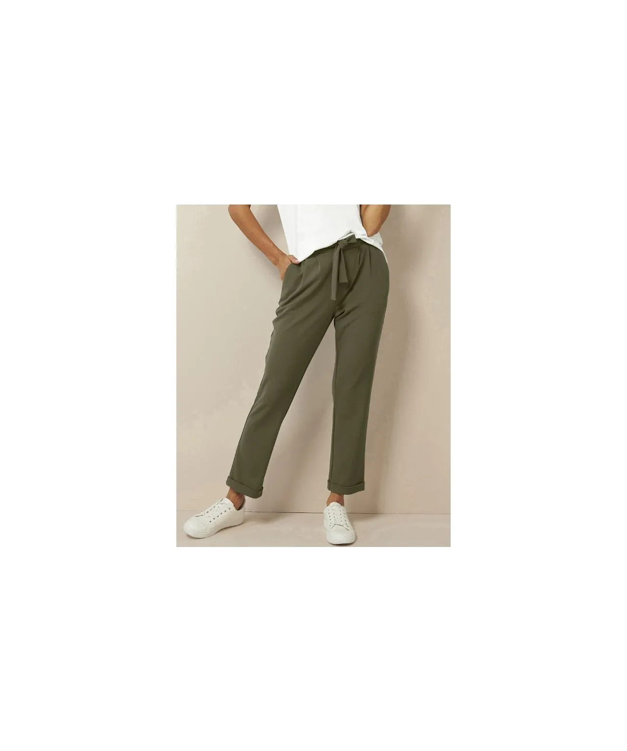 7/8 Stretch Jersey Trousers