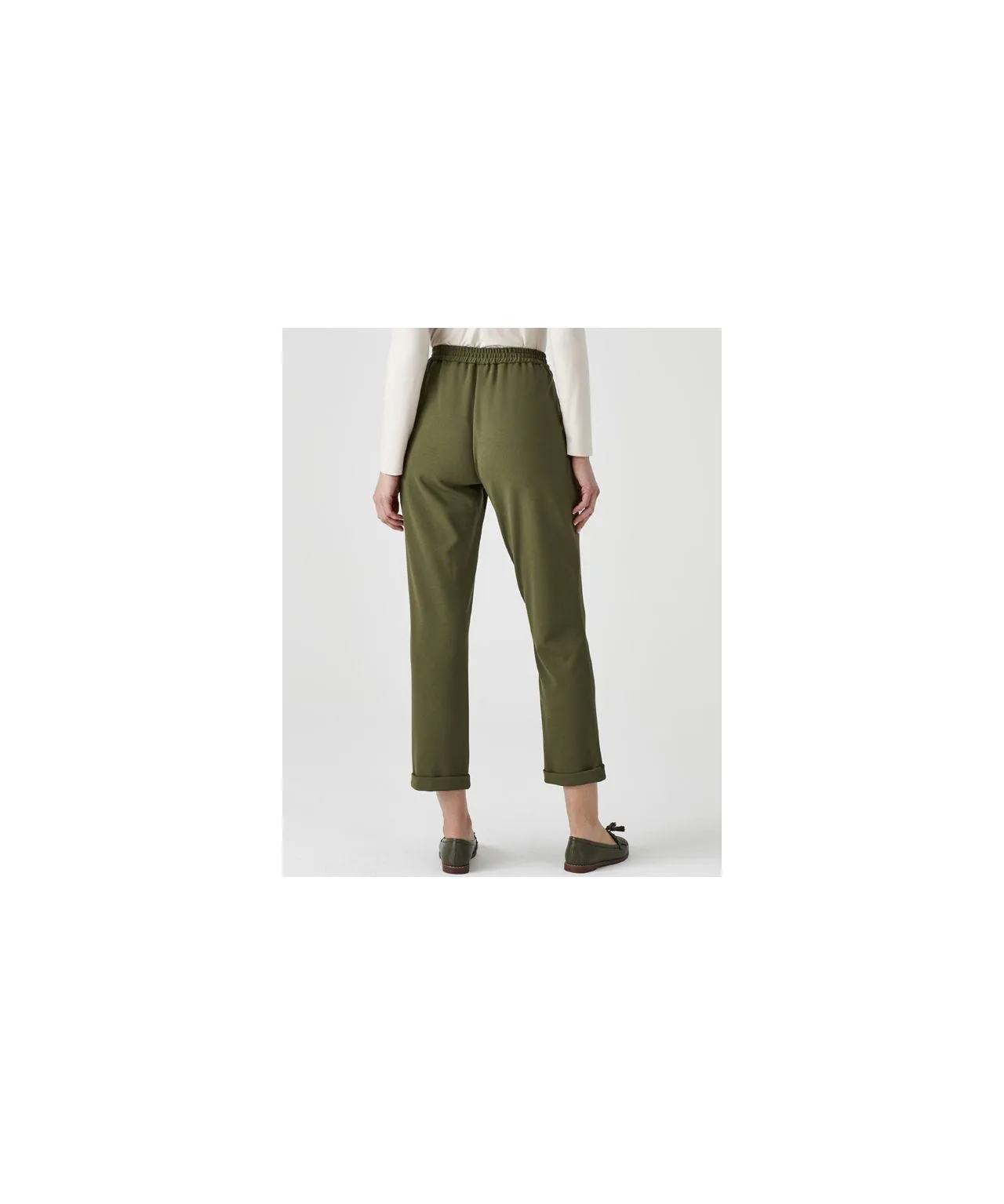 7/8 Stretch Jersey Trousers