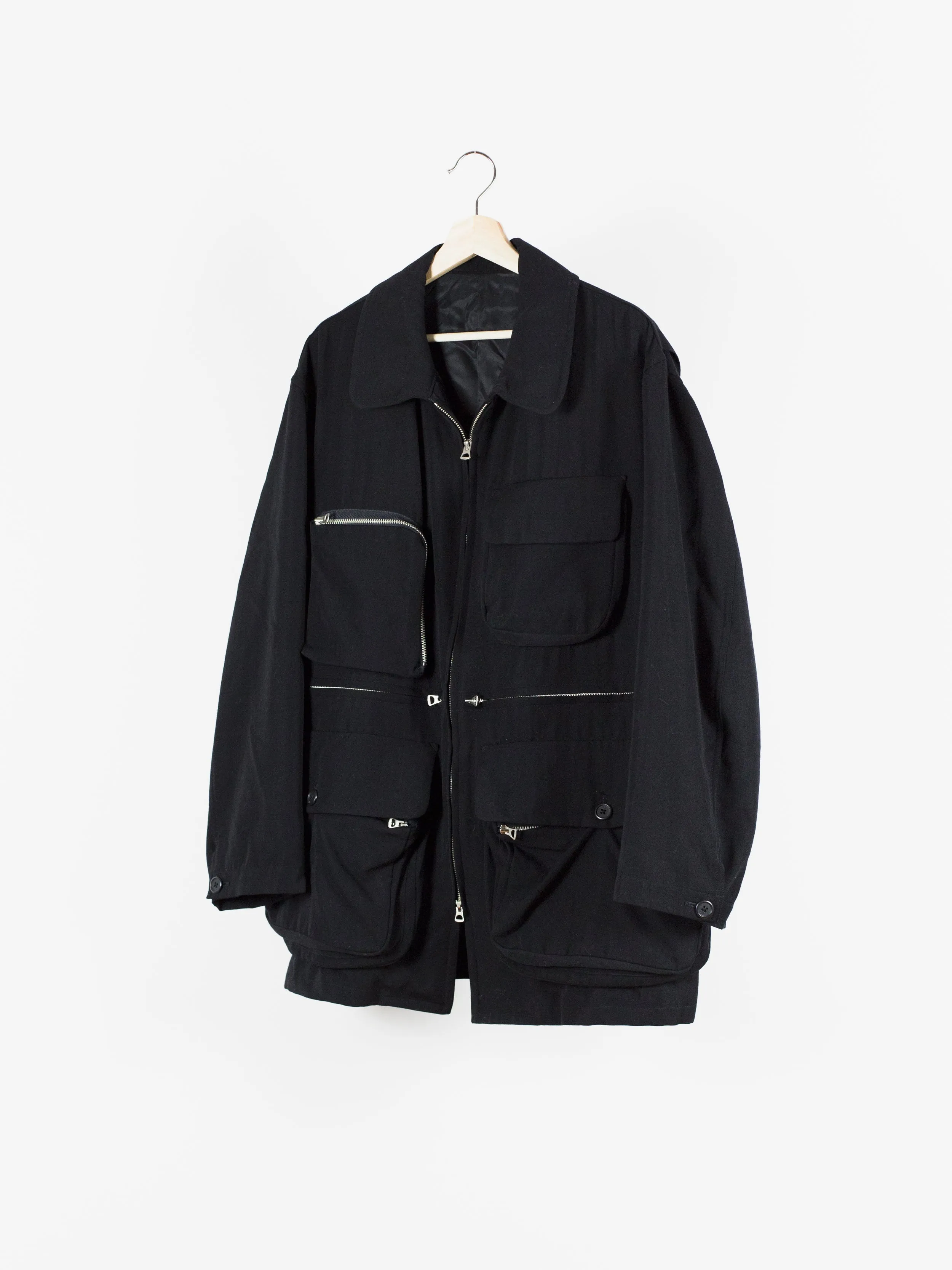 90s Yohji Yamamoto Multi-Pocket Cargo Jacket