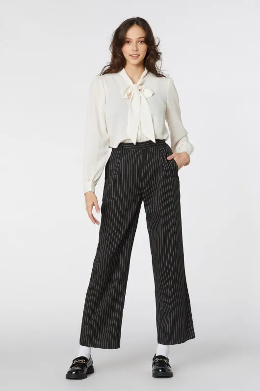 Abigail Pinstripe Trousers