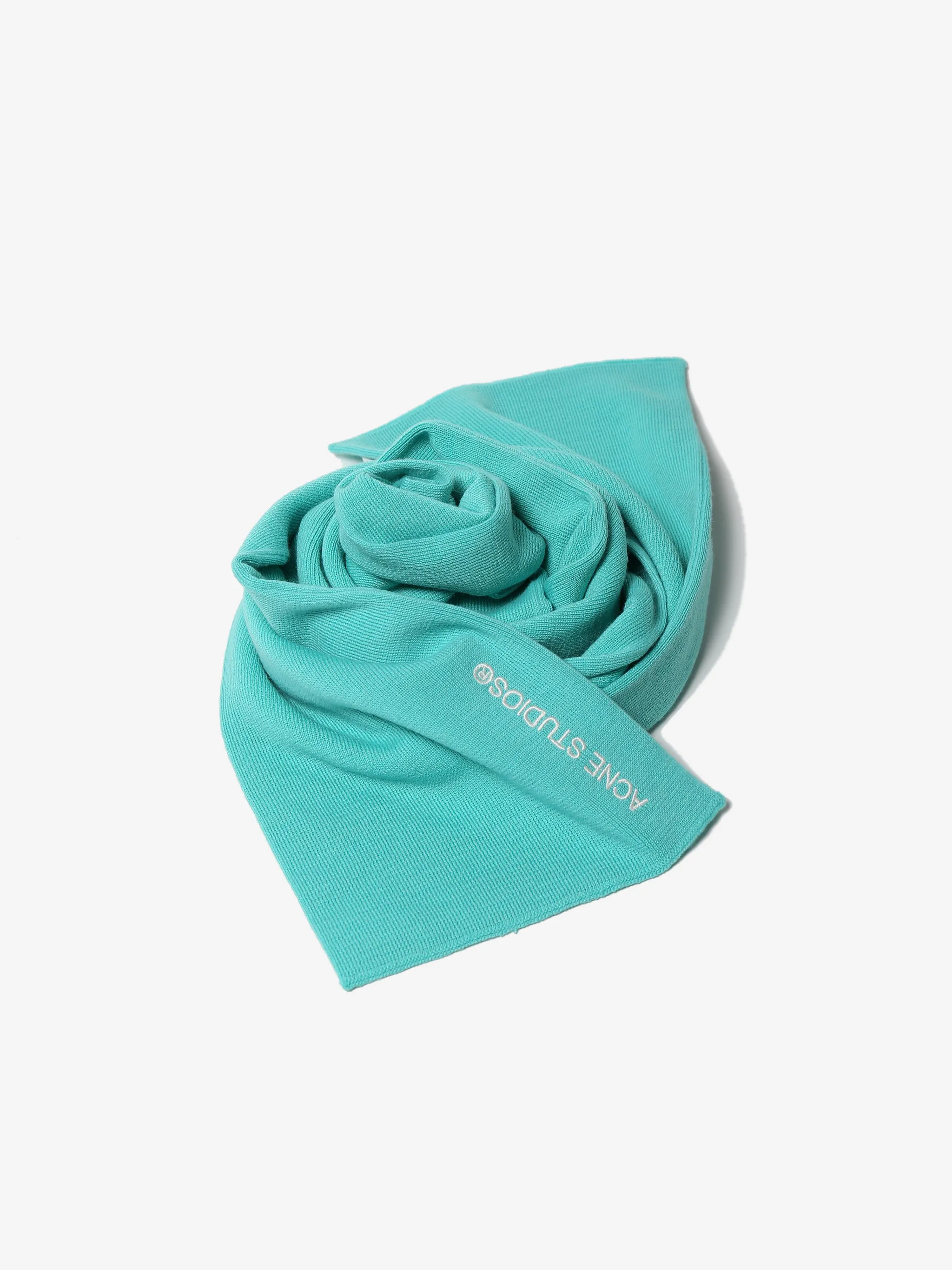 ACNE STUDIOS - Gender-Neutral Logo Embroidered Scarf