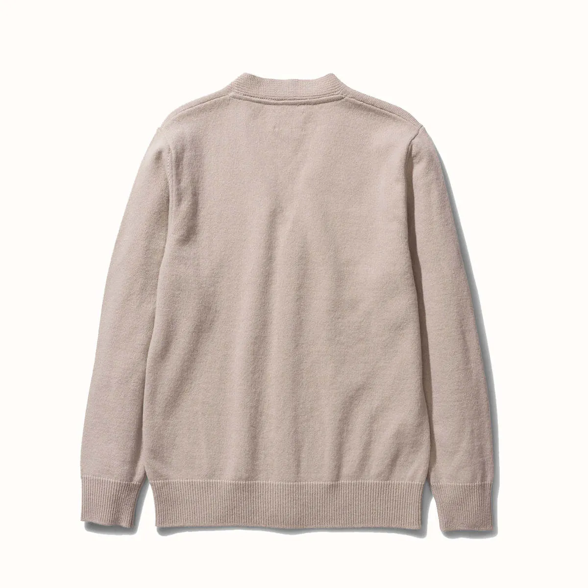 Adam Utility Khaki Lambswool Sweater