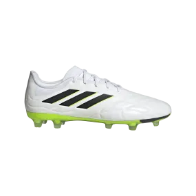 Adidas Copa Pure.2 FG Football Boots - Adult - White/Black/Lucid Lemon