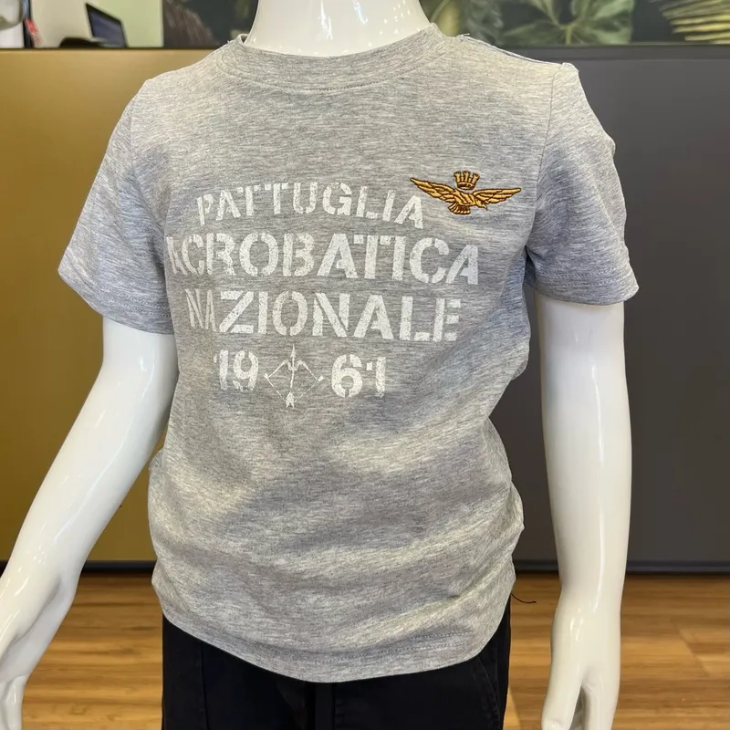 Aeronautica Militare TS34JR Gray T-Shirt PAN E2023