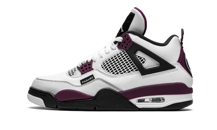 Air Jordan 4 PSG Neutral Grey Bordeaux - Product Description