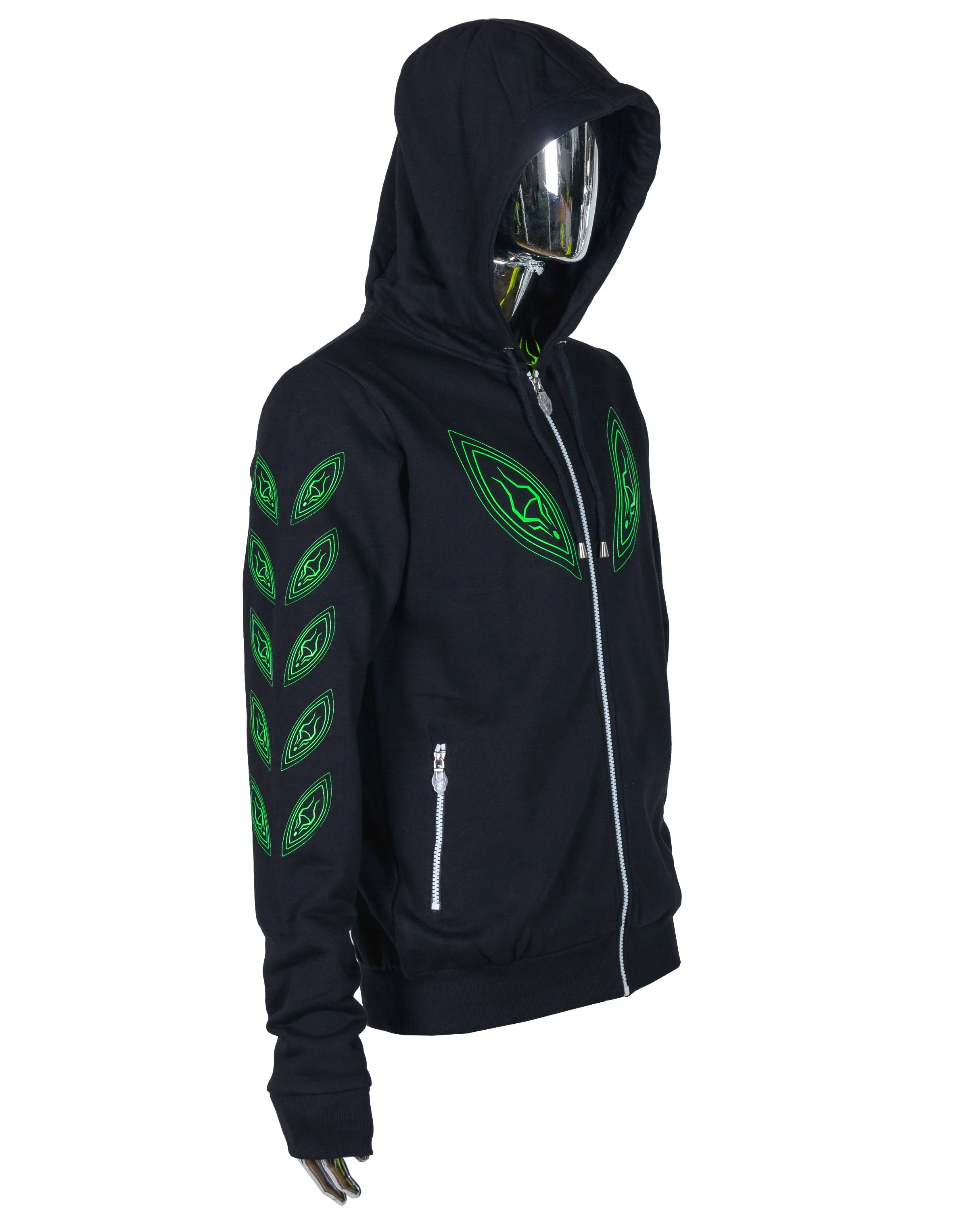 Alien Eyes Zip Hoodie - Shop Now.