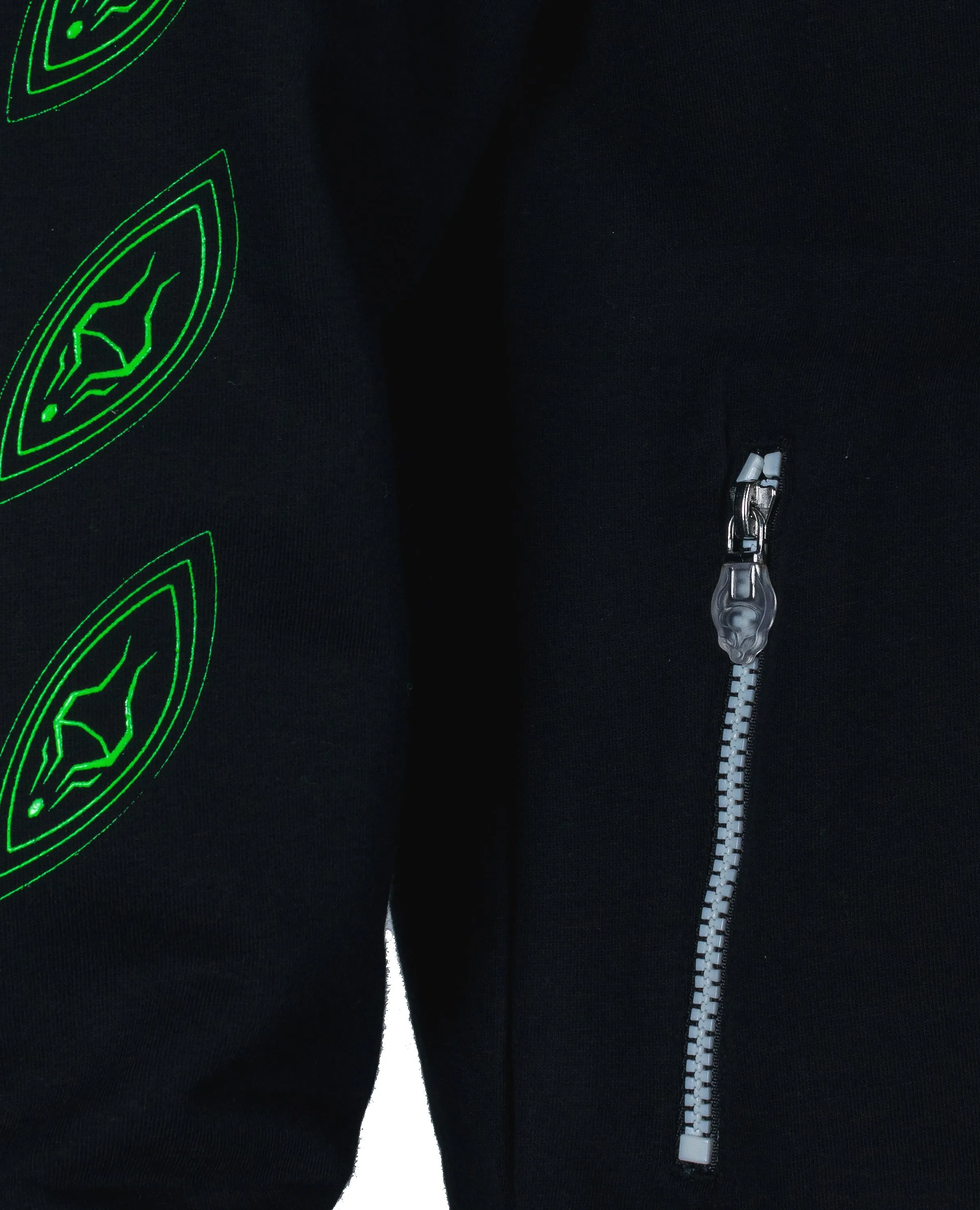 Alien Eyes Zip Hoodie - Shop Now.