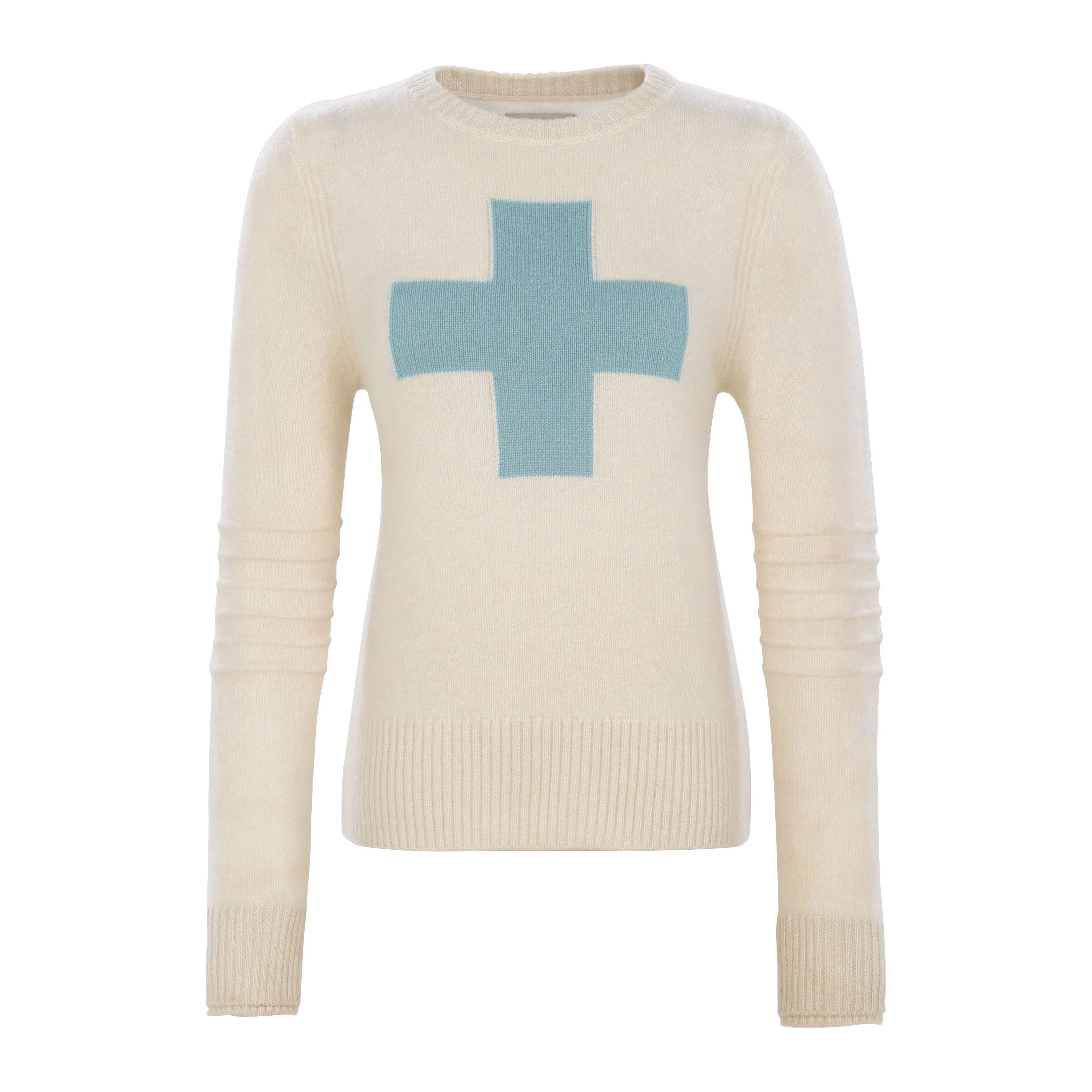 Alps and Meters Cashmere Ski Sweater for Women - Knit Patrol Race