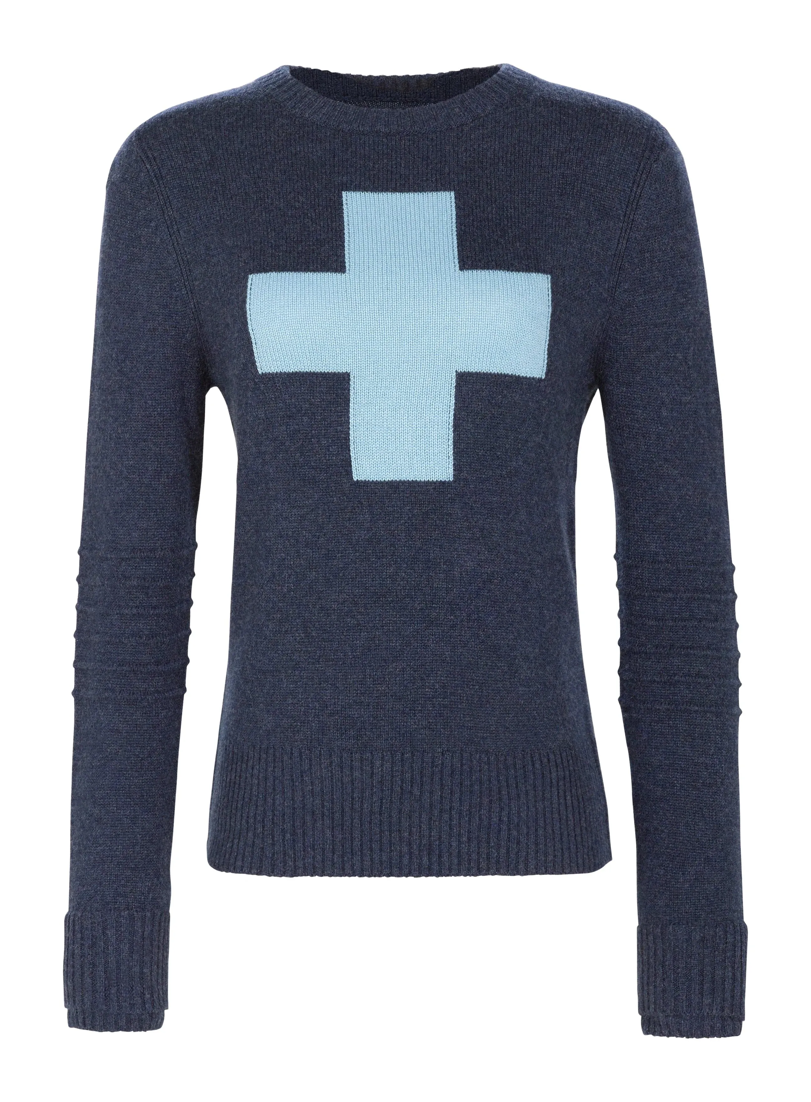 Alps and Meters Cashmere Ski Sweater for Women - Knit Patrol Race