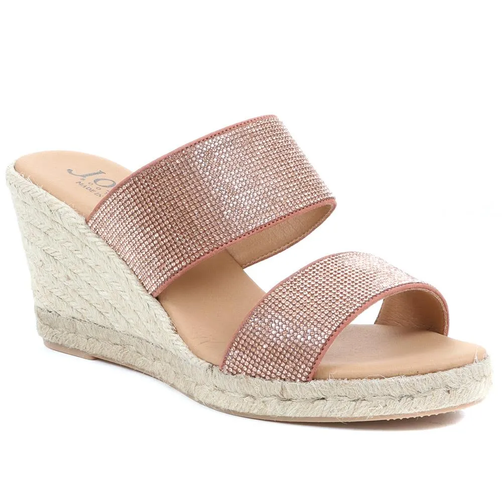 AMABELLE 322 052 Amabelle Wedge Mule Sandals