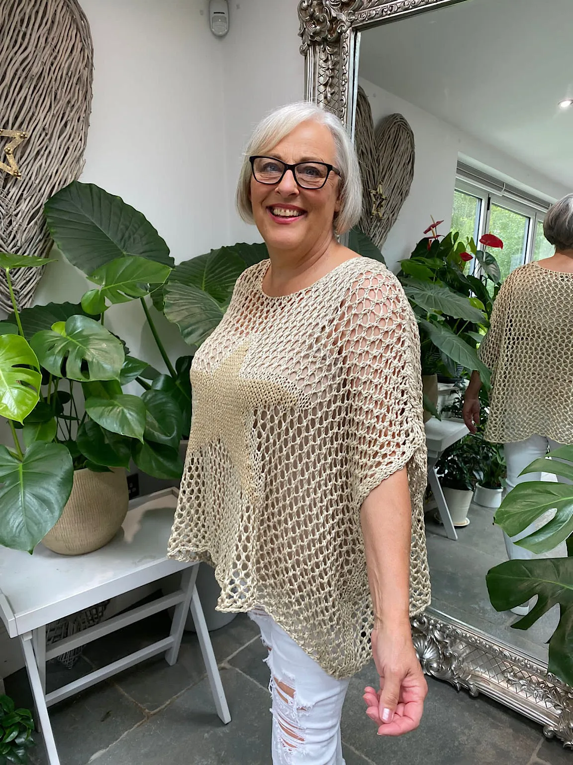 Amanda's Star Knit Top