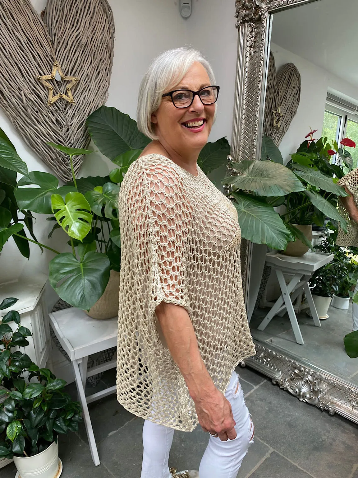 Amanda's Star Knit Top