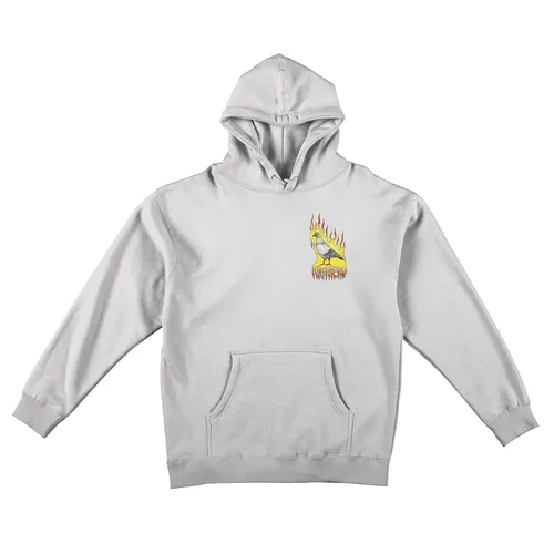 Anti-Hero Hoodie Skateboard Pigeon Sweatshirt Flame Design