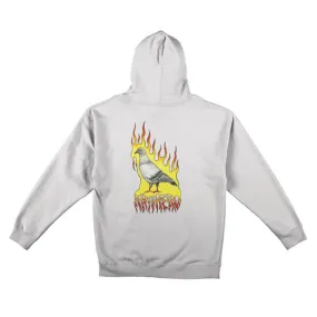 Anti-Hero Hoodie Skateboard Pigeon Sweatshirt Flame Design