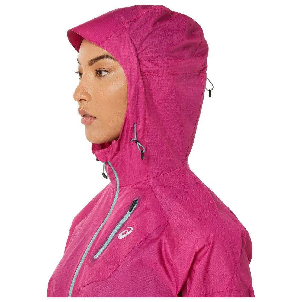 Asics Fujitrail Jacket Women's Fuchsia Red