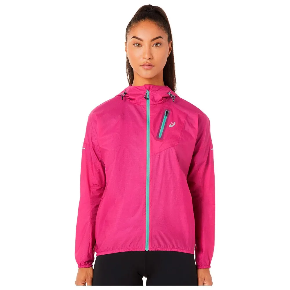 Asics Fujitrail Jacket Women's Fuchsia Red