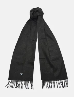 Barbour Lambswool Scarf - Seaweed Green