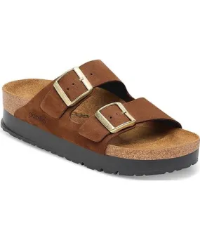 Birkenstock Women's Arizona Buckled Platform Sandals