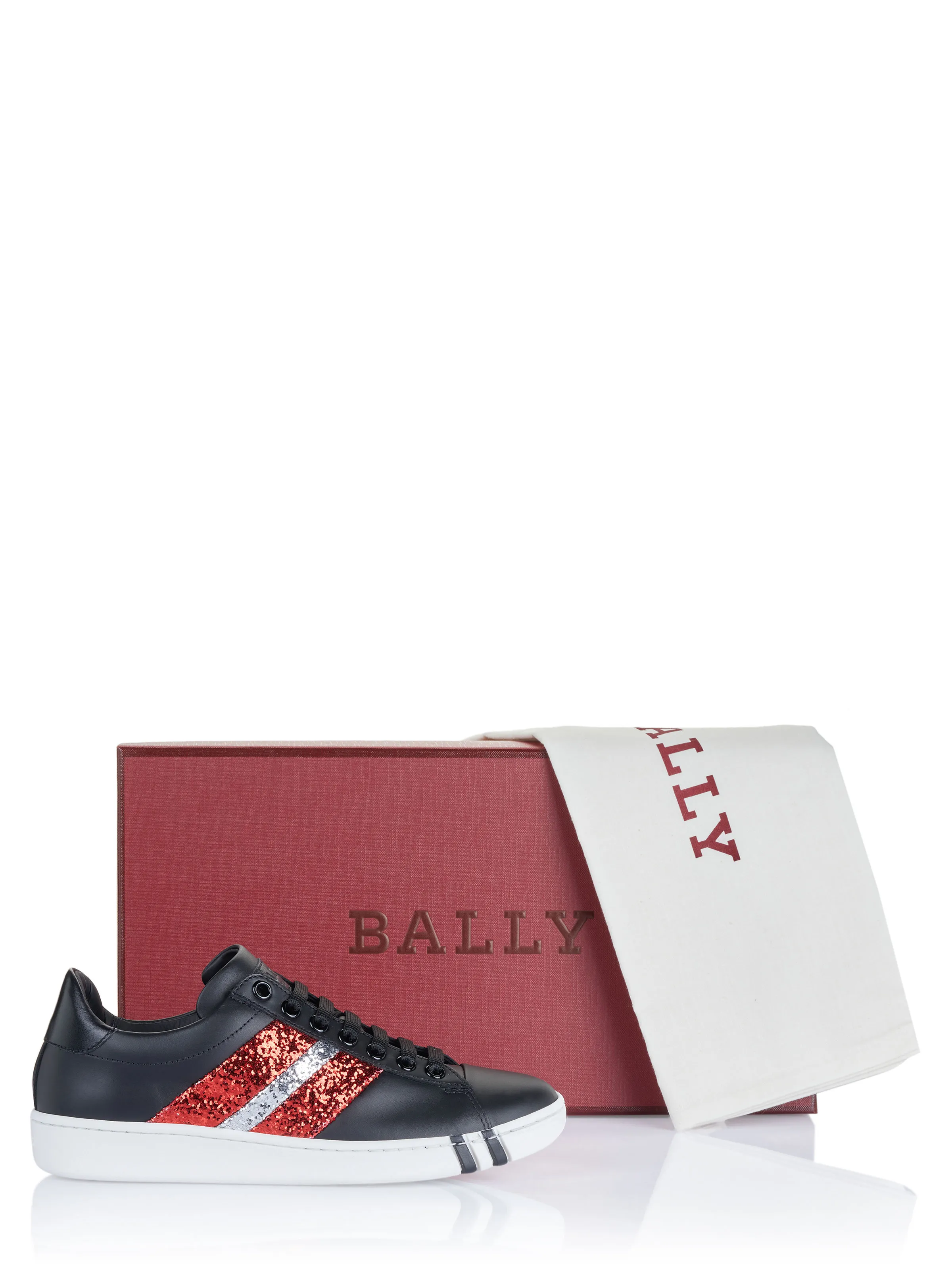 Black Bally shoe