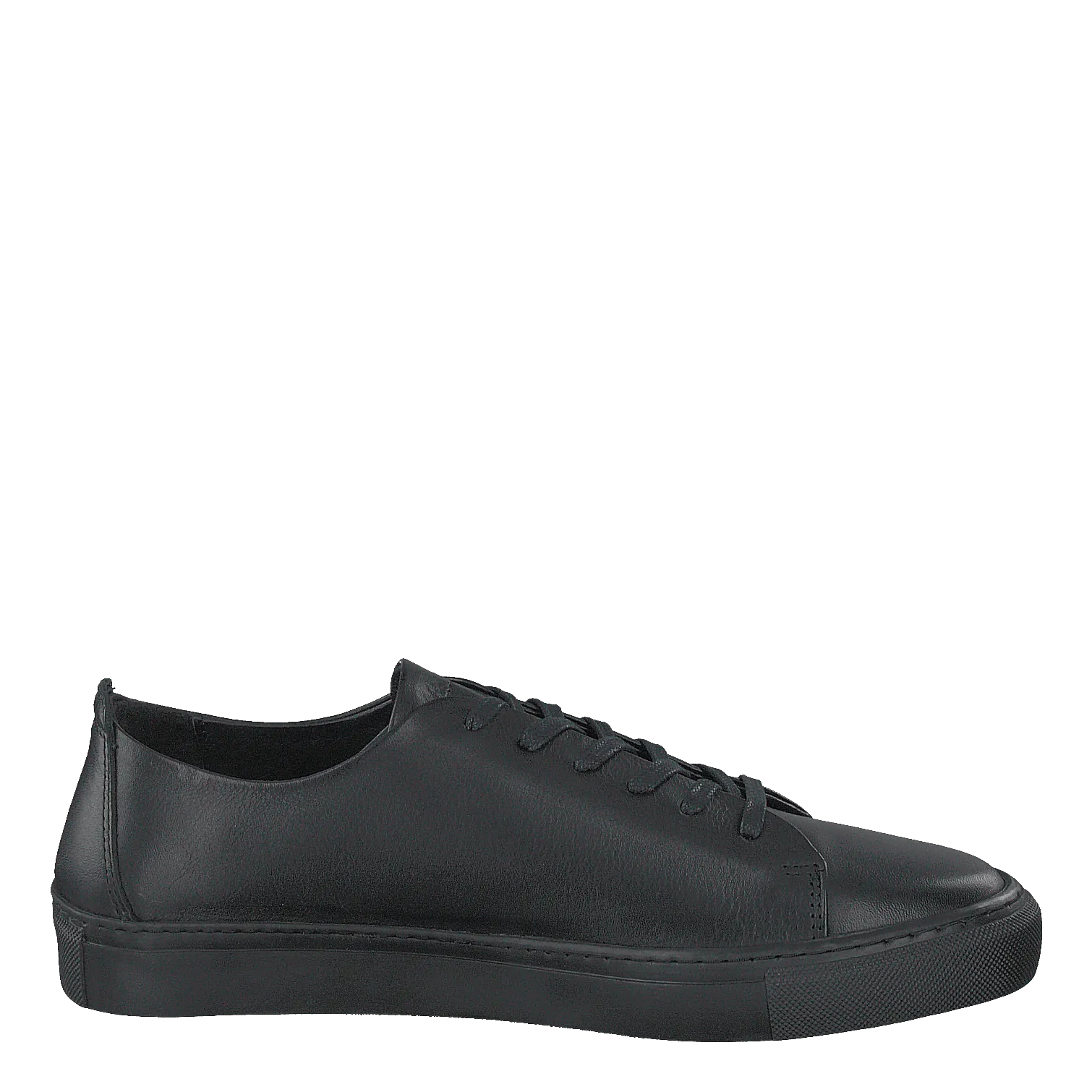 Black Leather Biaajay Sneaker 100 by Bianco Shoes