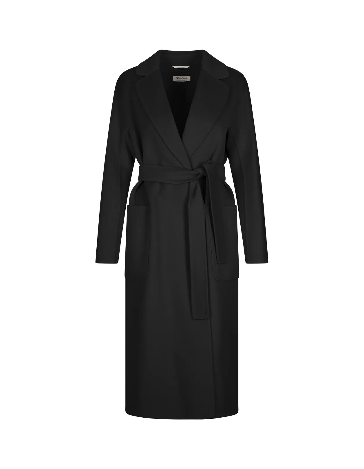 Women's Black Wool Coat