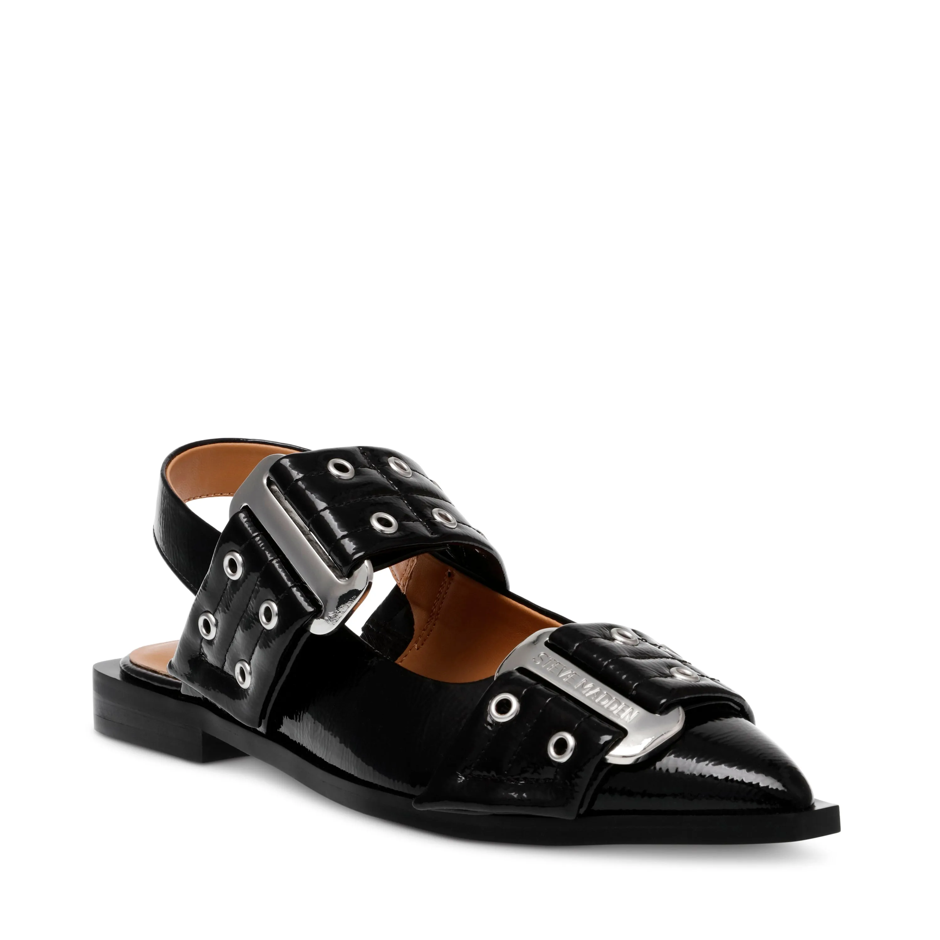 Black Patent Sandals Grand Ave