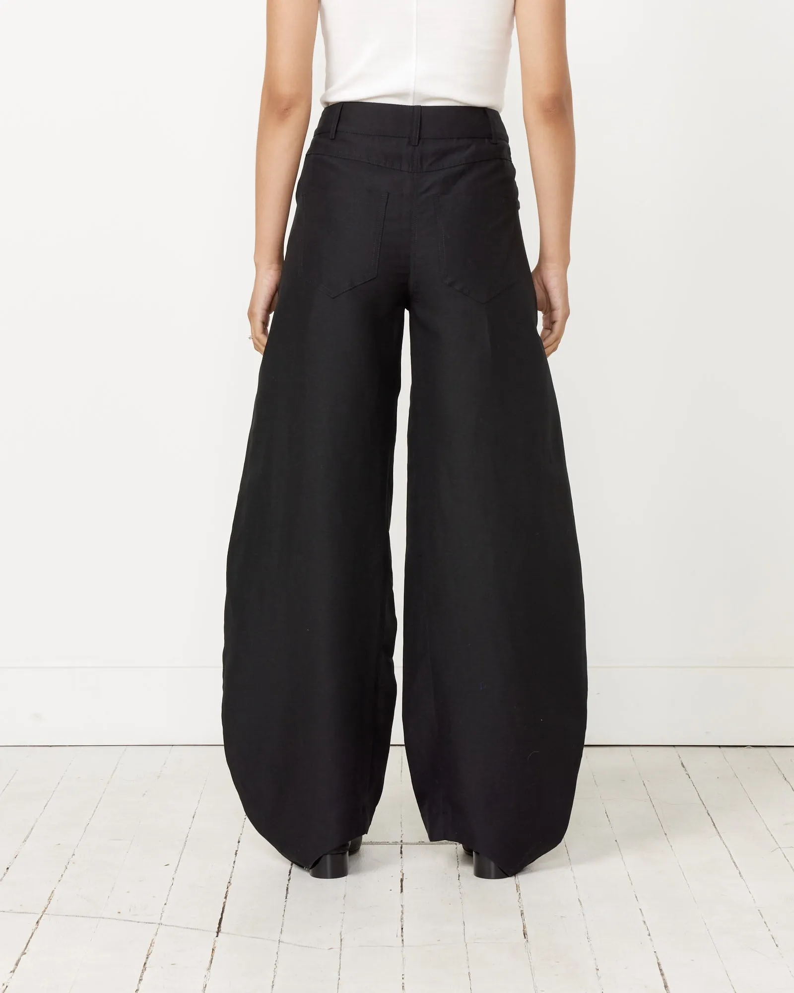 Black Pipette Pants.