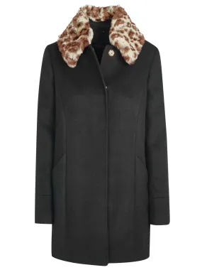 Black Trussardi Jeans Coat