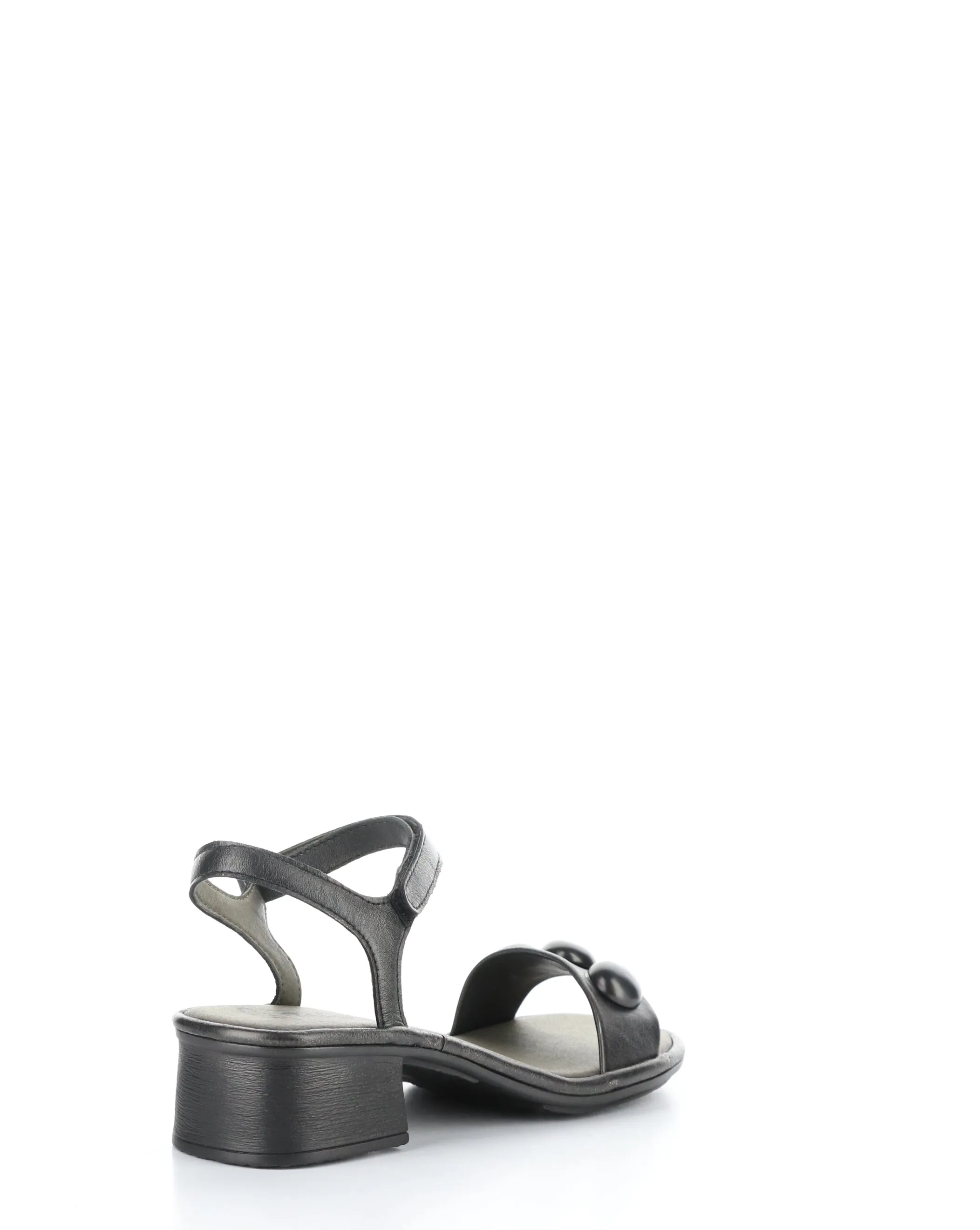 Black Velcro Sandals with EXIE487FLY 003 Model Number