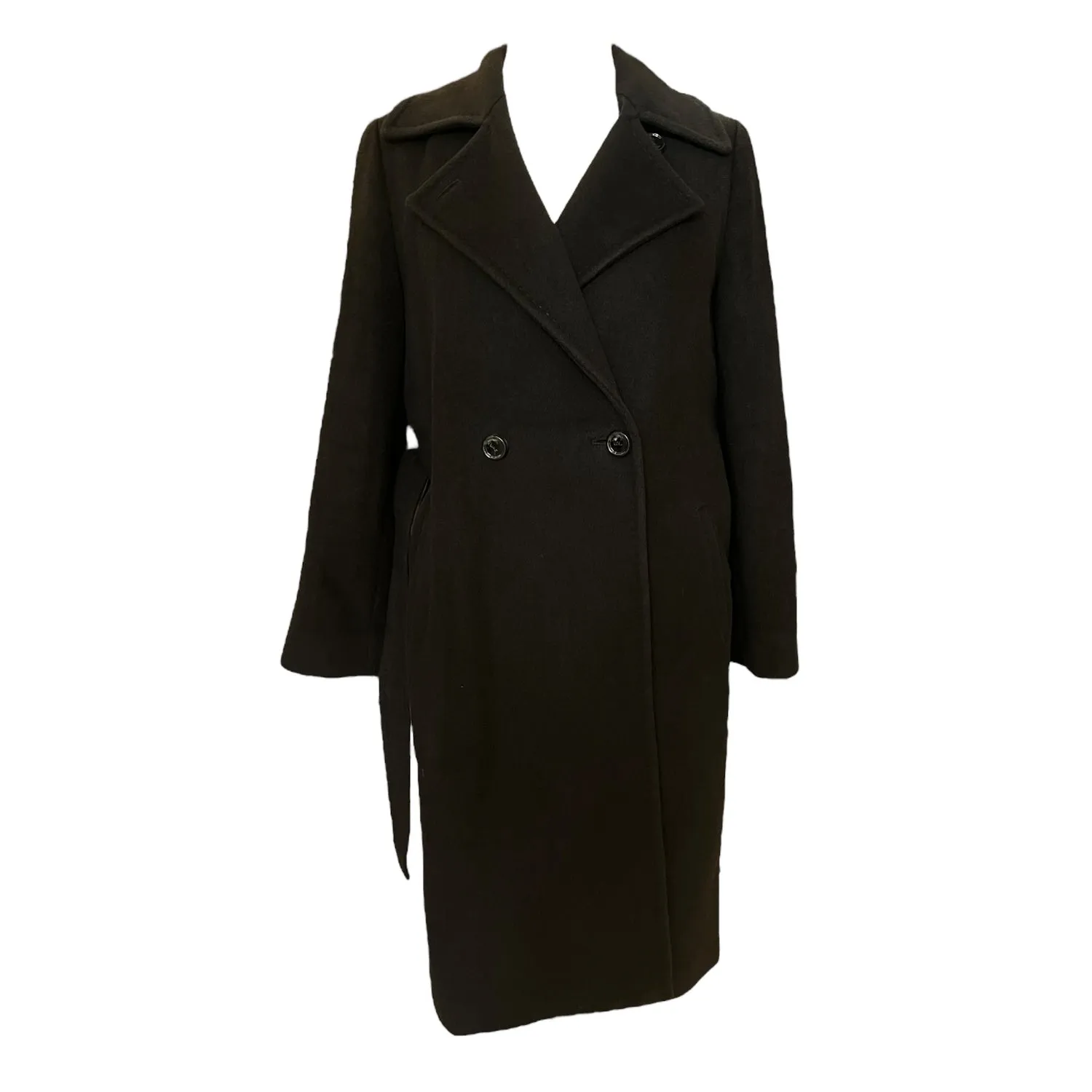 Black Wool Max Mara Coat