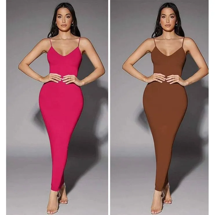 Bodycon Dress without Sleeves