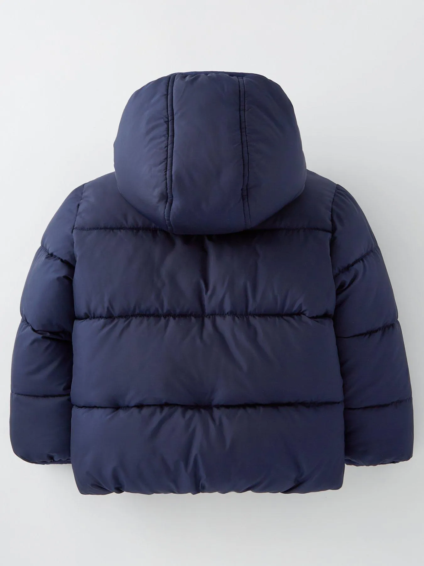 Boys Navy Padded Coat