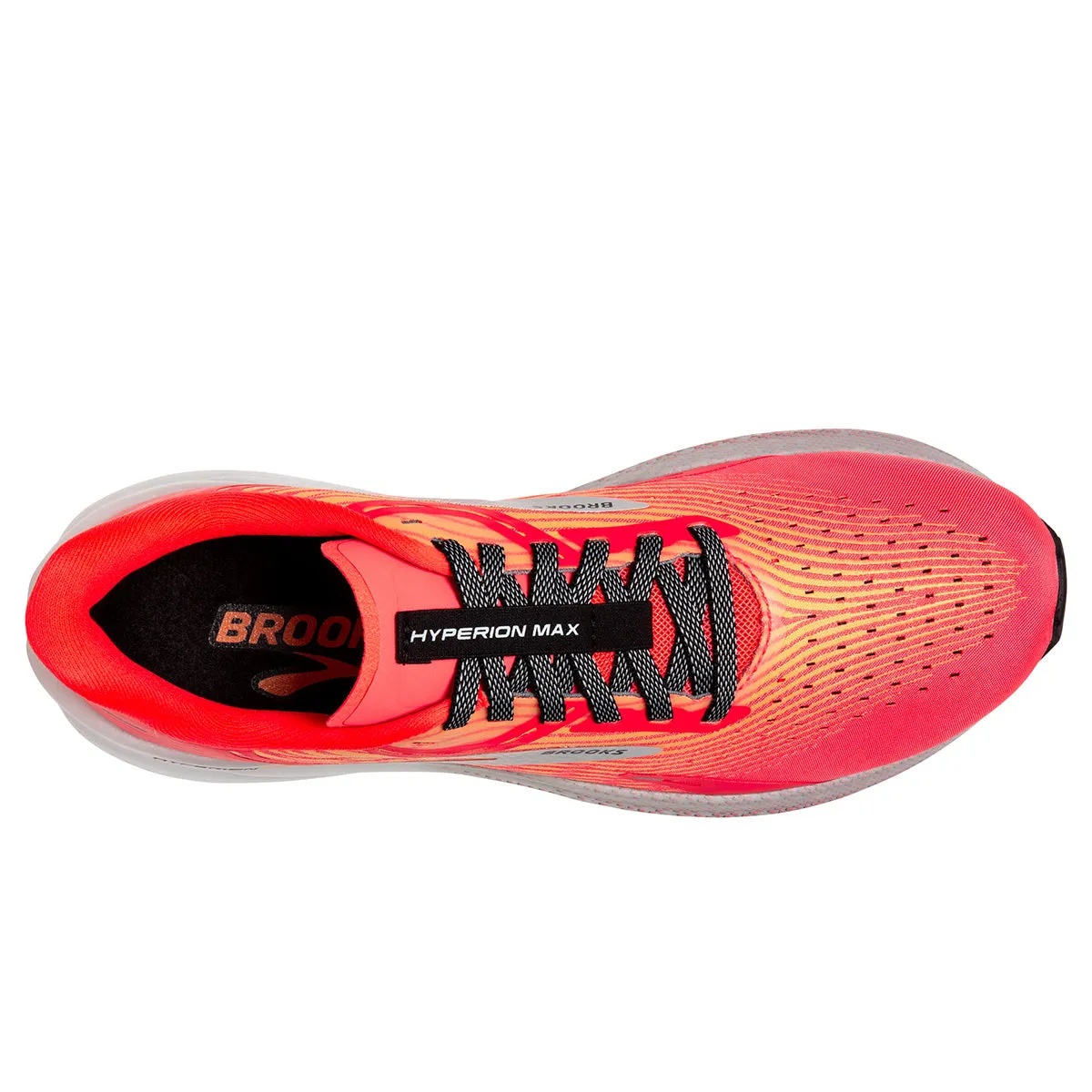 Brooks Hyperion Max Womens Running Shoes - Fiery Coral/Orange/Blue