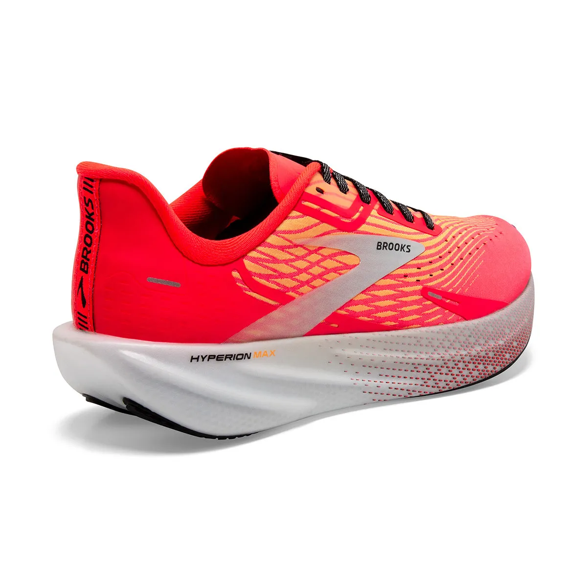 Brooks Hyperion Max Womens Running Shoes - Fiery Coral/Orange/Blue