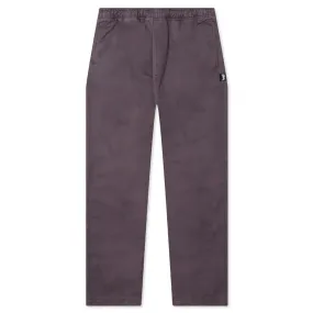 Brushed Beach Pant Wine