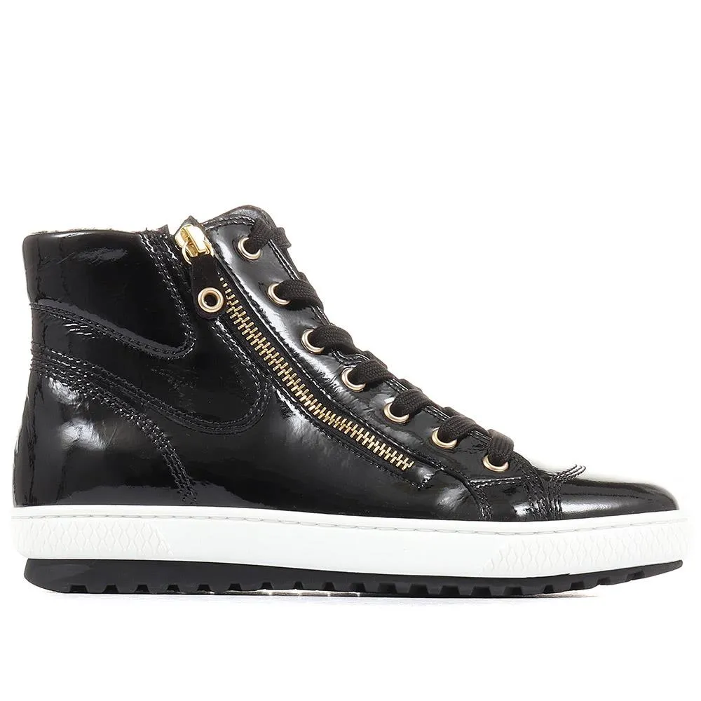 Bulner Leather High Top Sneakers - Price 320 630