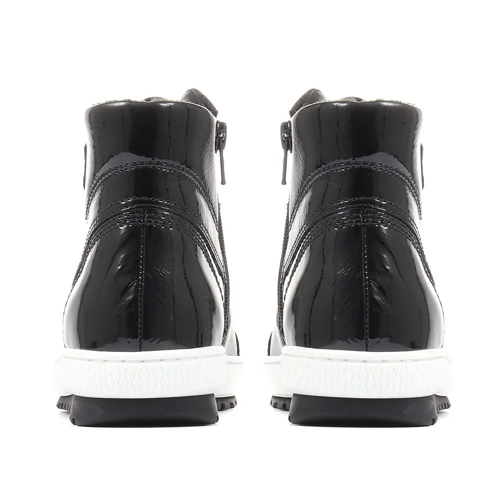 Bulner Leather High Top Sneakers - Price 320 630