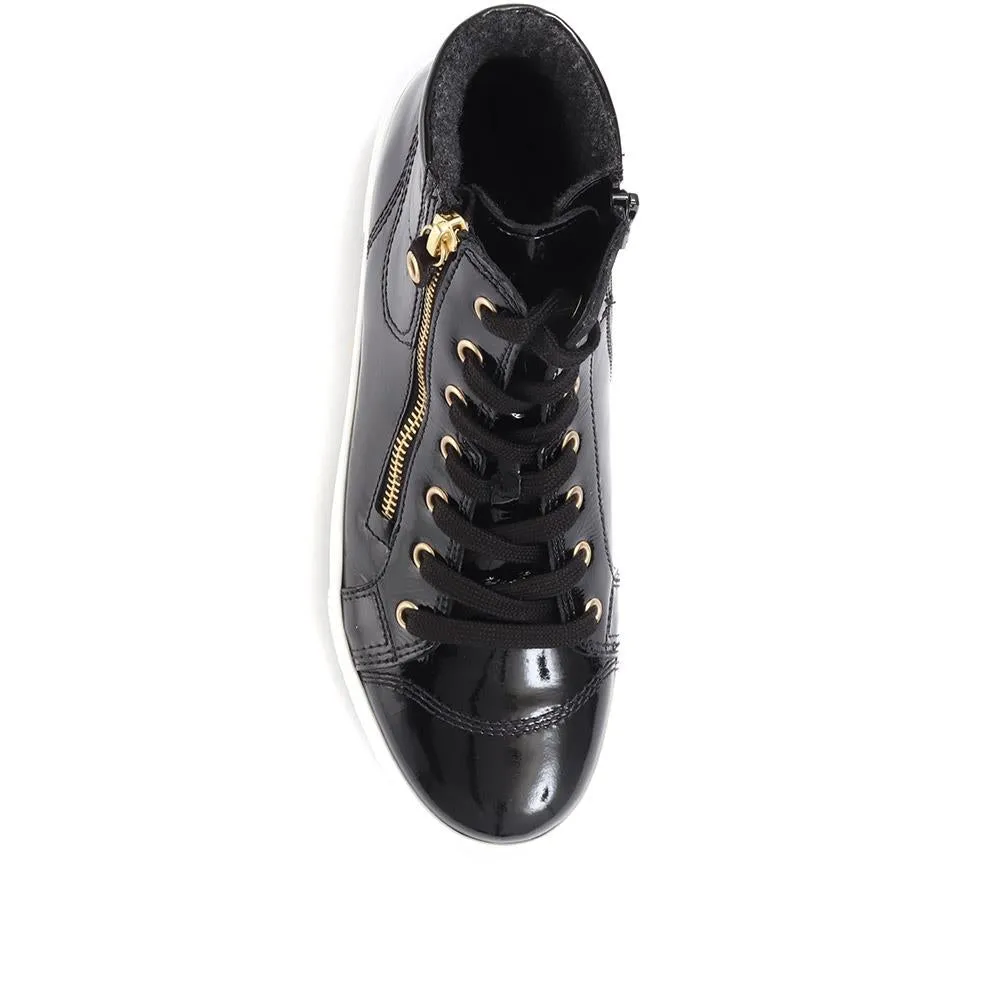 Bulner Leather High Top Sneakers - Price 320 630