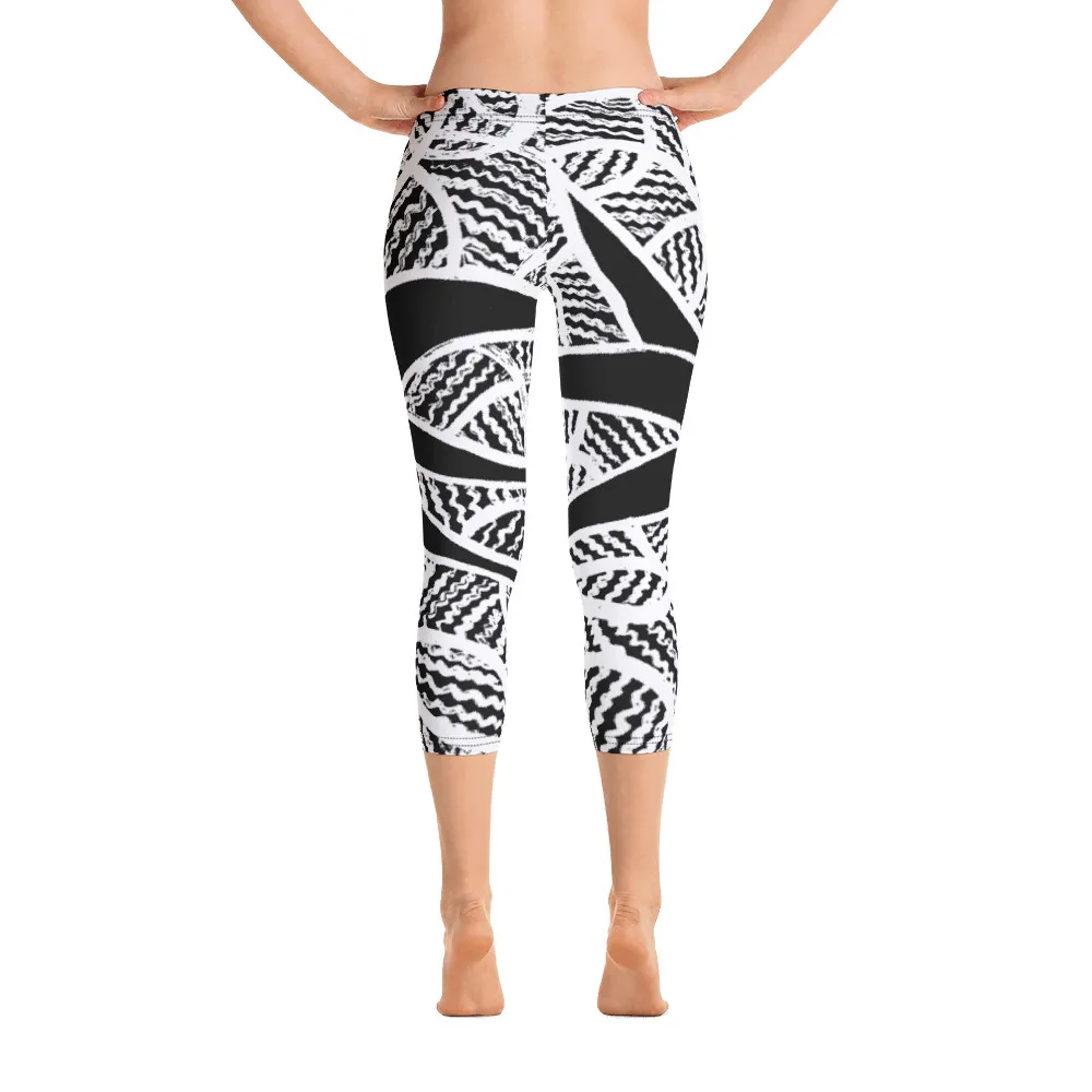 Capri Leggings Underwater Love Plants