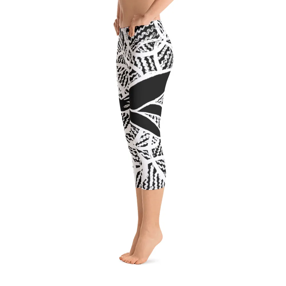 Capri Leggings Underwater Love Plants