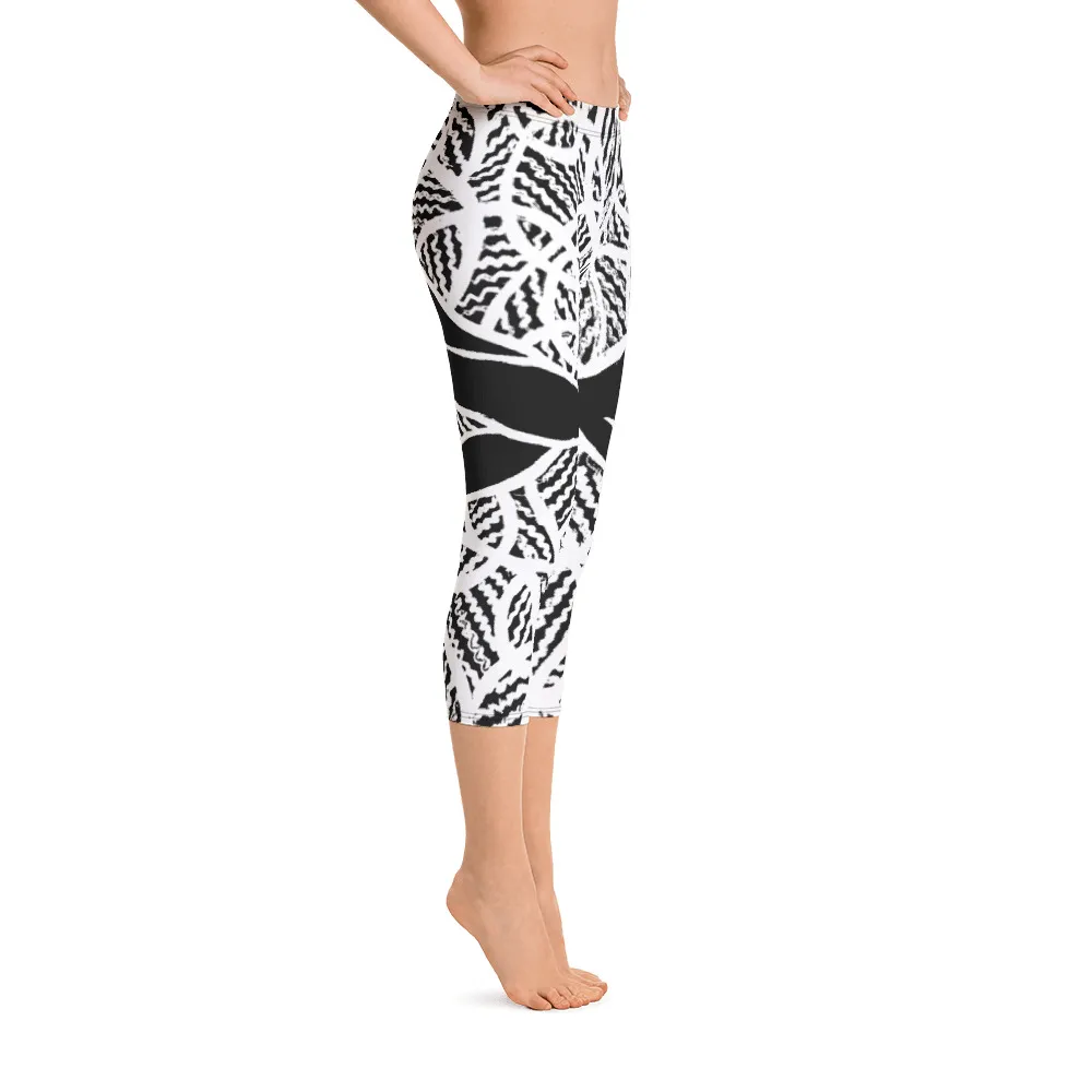 Capri Leggings Underwater Love Plants