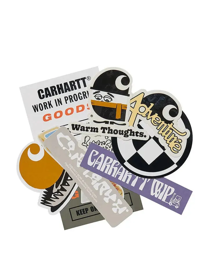 Carhartt WIP Sticker Bag (10 pack) - Multicolour