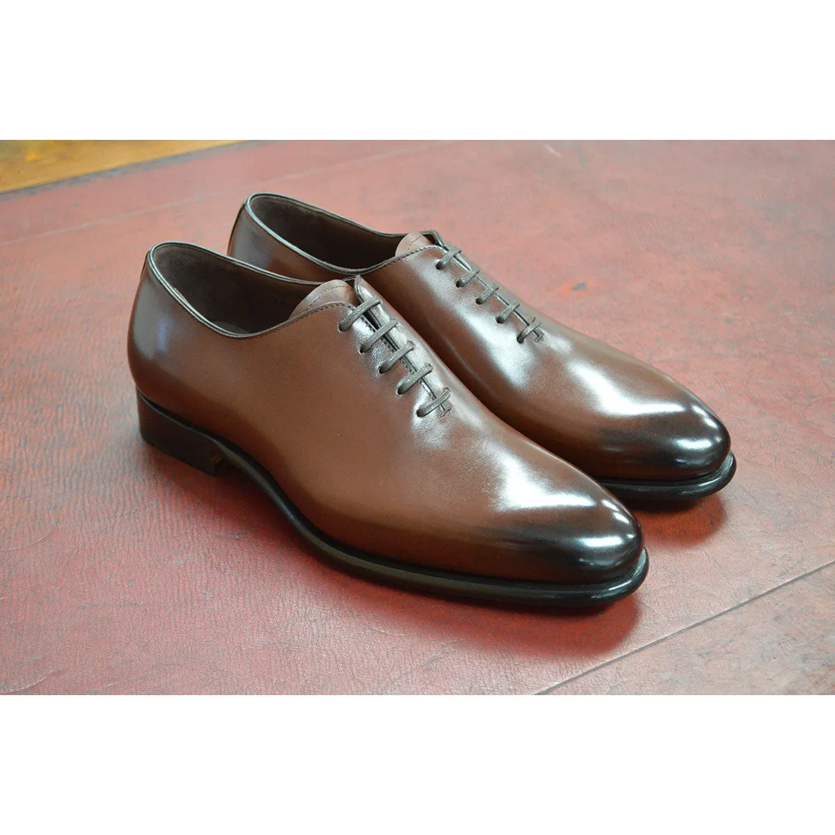 Carlos Santos Wholecut Dark Brown 6903