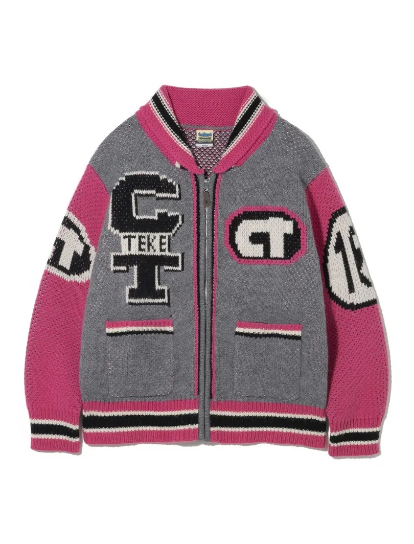 Casual Street Style Logo Cardigans - Shop Now!