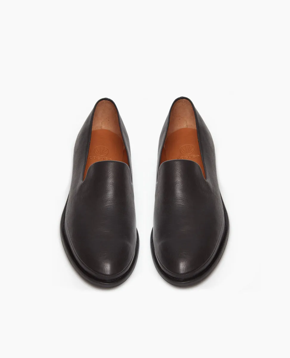 Classic Leather Loafers in York Style