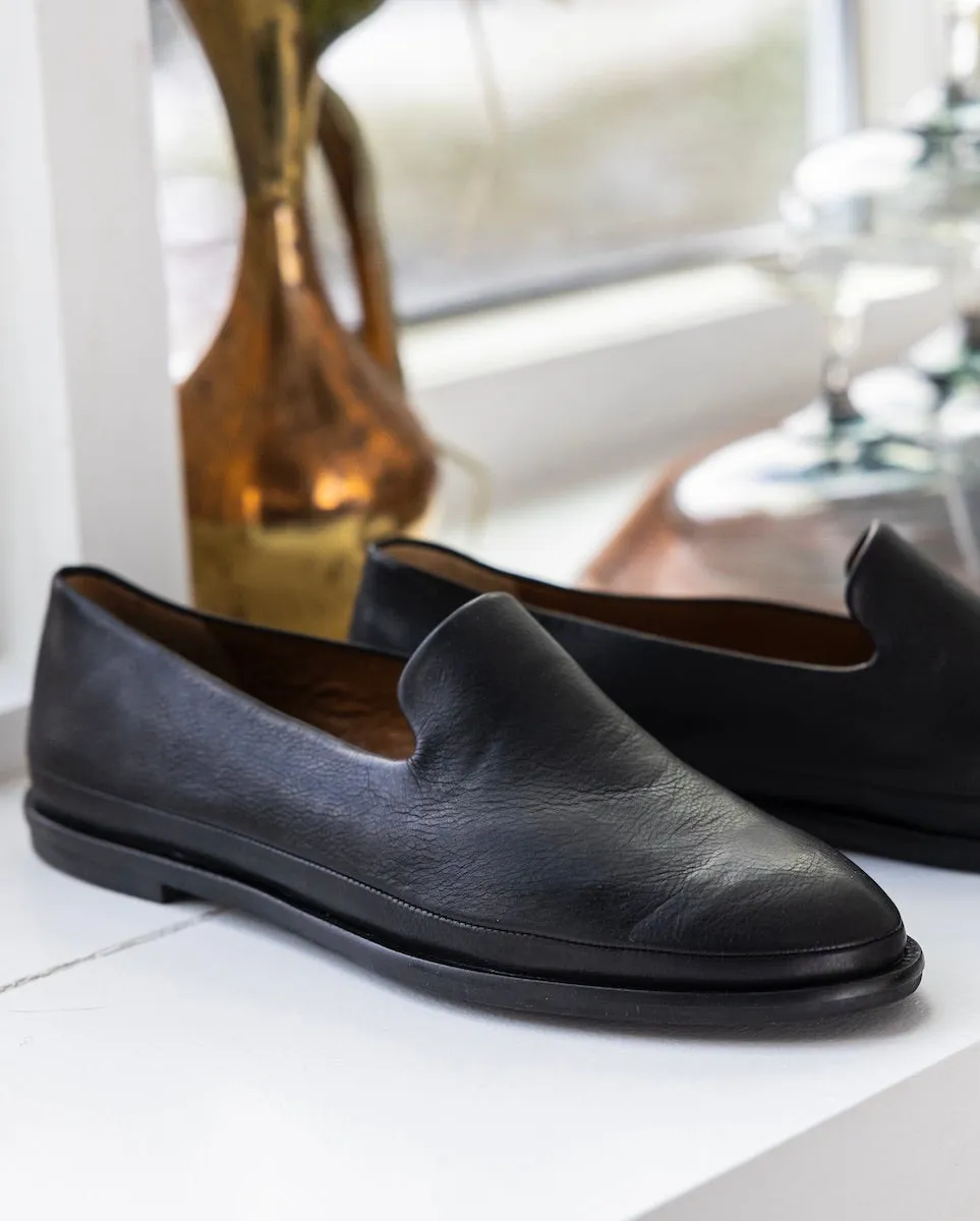 Classic Leather Loafers in York Style