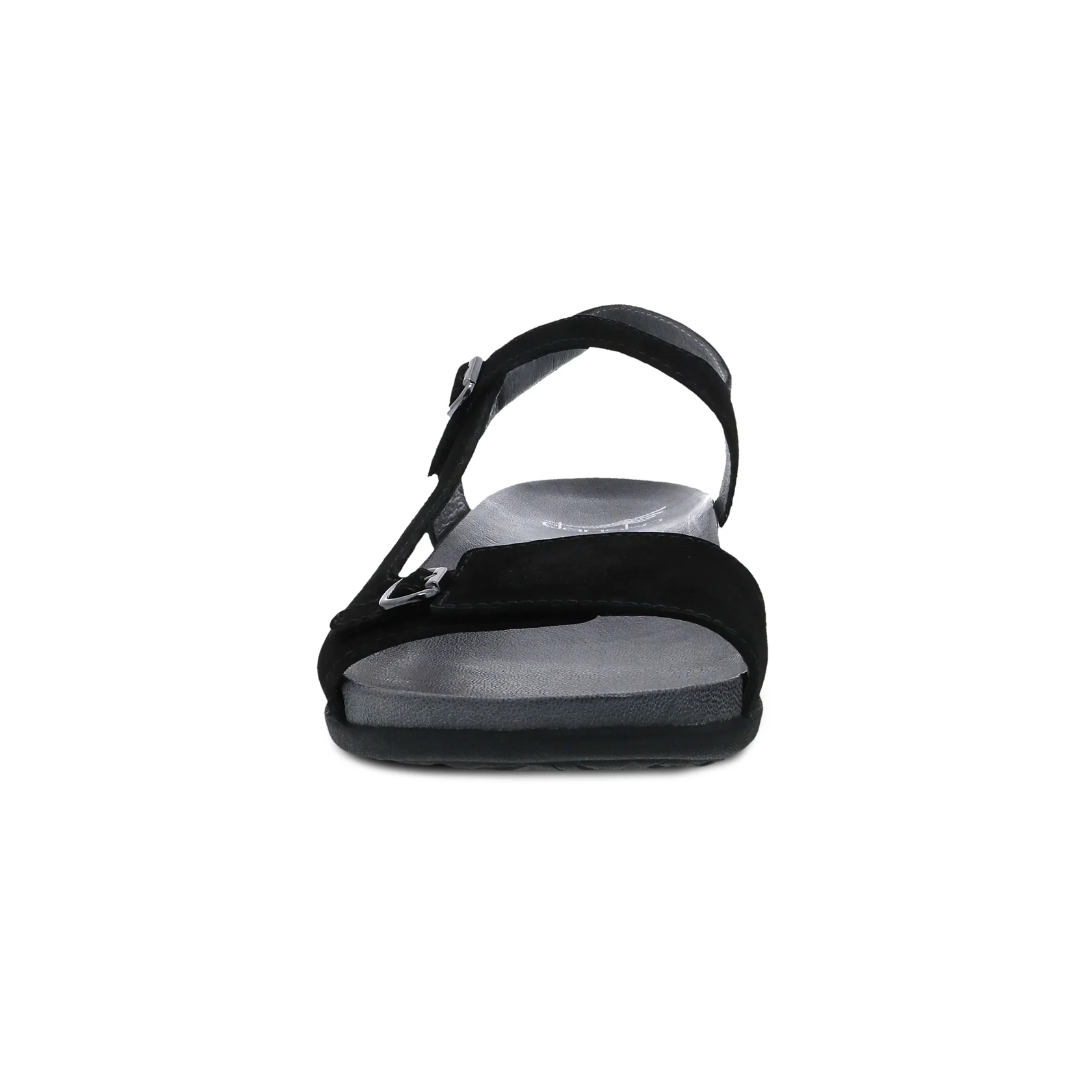 Classic Women's Sandals in Black Nubuck